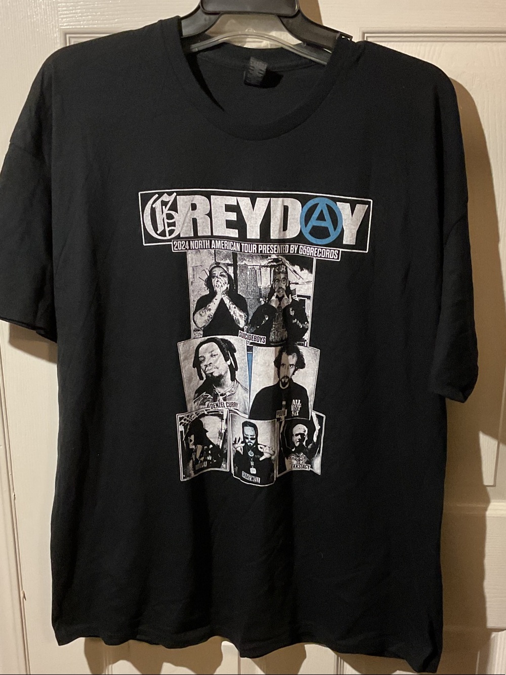 Suicideboys GREYDAY 2024 North American Tour Tee with Backhit